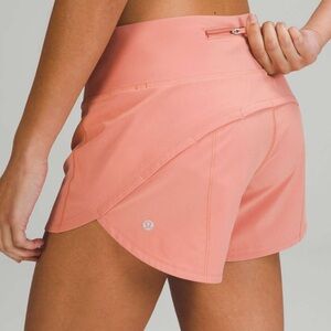 Lululemon Athletica mauve Speed Up Athletic Shorts
